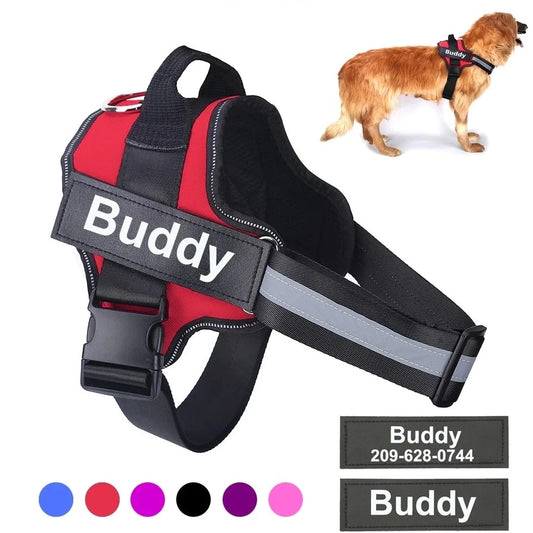 Reflecterende personaliseerbare harnas "Buddy"
